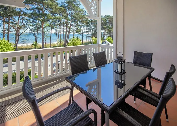 Strandvillen - Mit Meerblick, 2 Schlafzimmern Und Balkon Sv-607 *