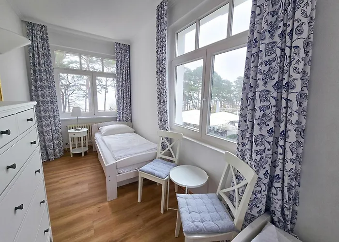 아파트 Strandvillen - Mit Meerblick, 2 Schlafzimmern Und Balkon Sv-607